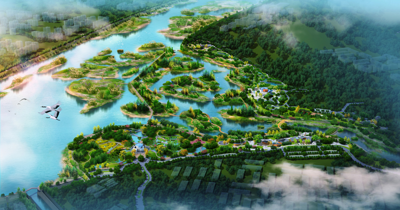四川新津白鹤滩国家湿地公园修建性详细规划80亩景观规划Sichuan Xinjin Baihetan National Wetland Park.jpg